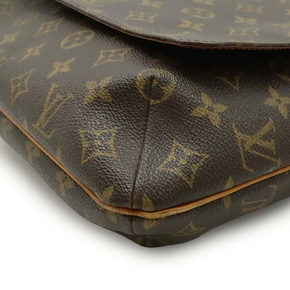 LOUIS VUITTON Brown Monogram Shoulder Bag - Picture 3 of 8
